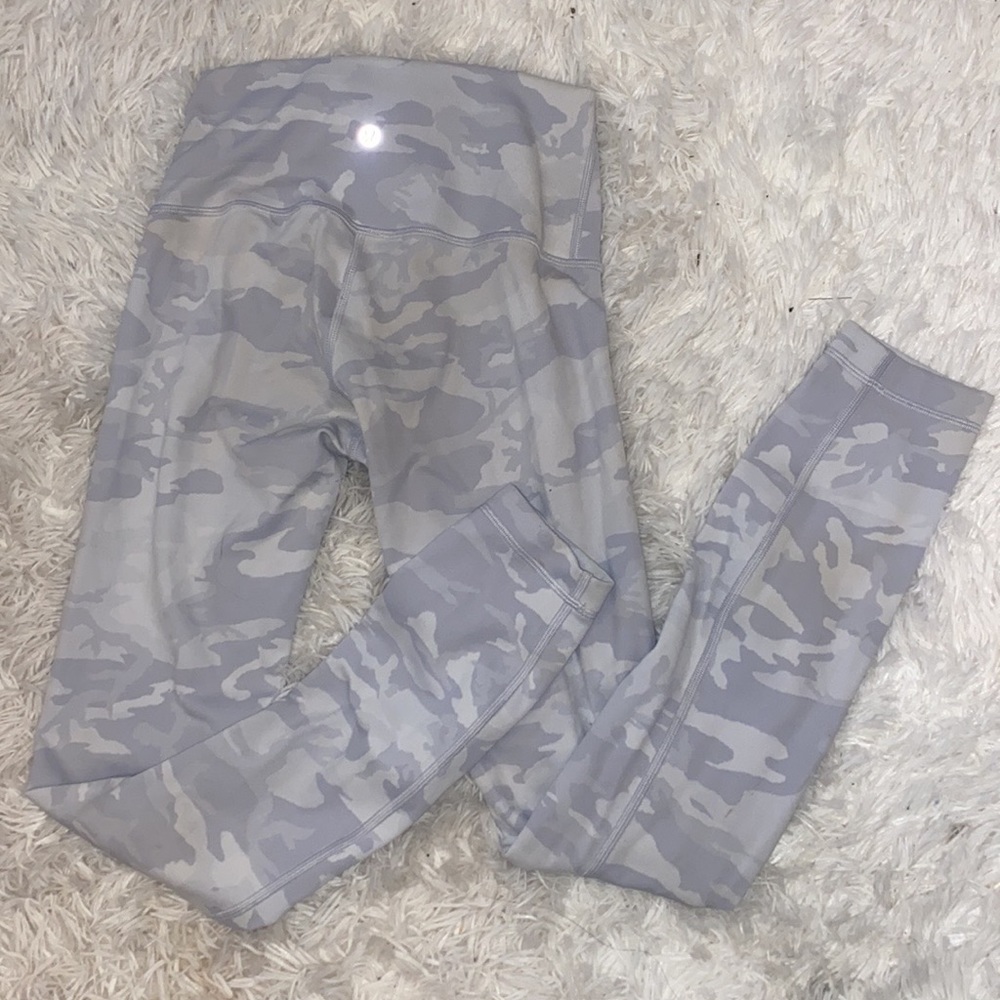 lululemon gray camo leggings